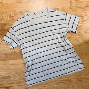 NWOT VS PINK striped perfect crew tee